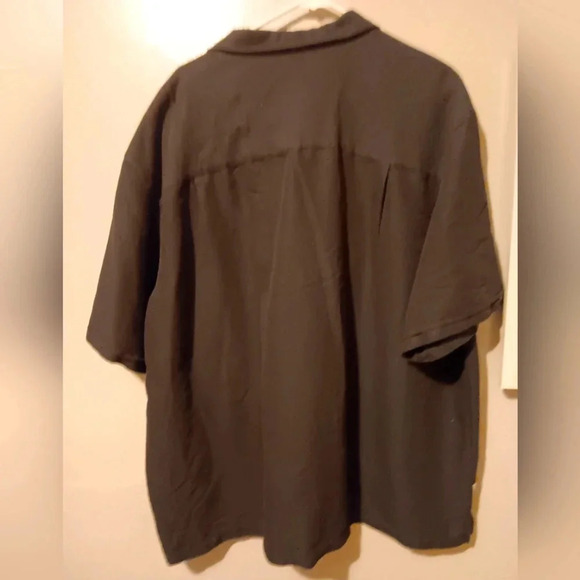 Cubavera Men's Embroidered-Panel Button Down Shirt - Picture 2 of 5